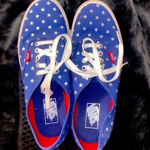 Patriotic Vans Shoes